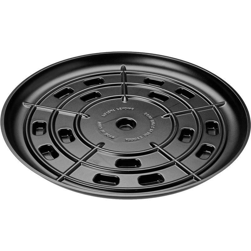 Bosmere Black Down Under Plastic Plant Saucer, 15″