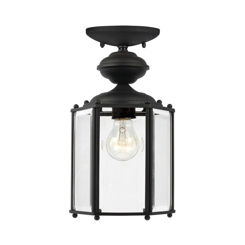 Classico Outdoor Semi-Flush Convertible Pendant Light