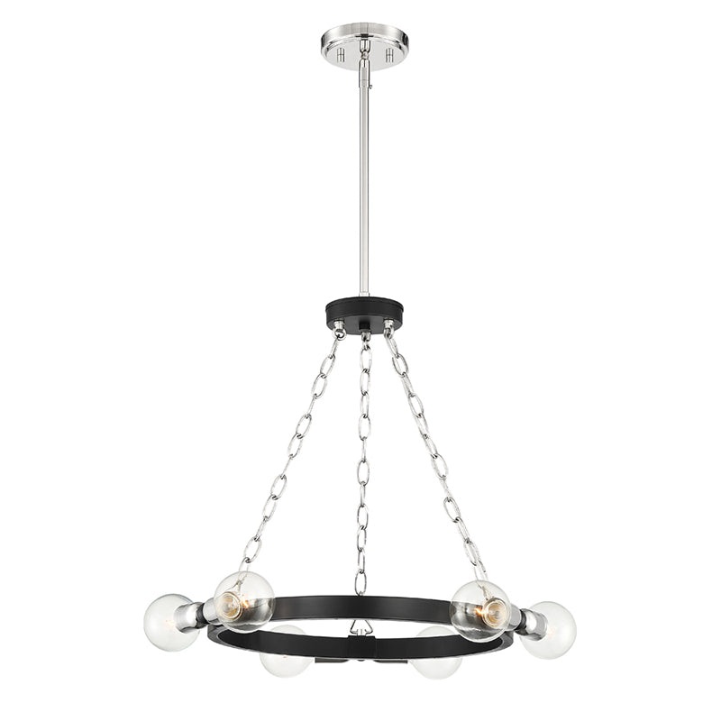 Designers Fountain 93486 Huxton 6-lt 21″ Chandelier
