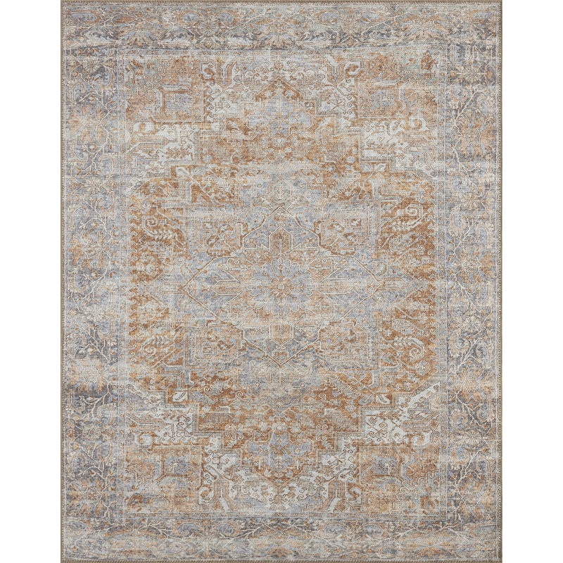 Parker-PRK17 Flat Weave Synthetic Blend Indoor Area Rug by Tayse Rugs