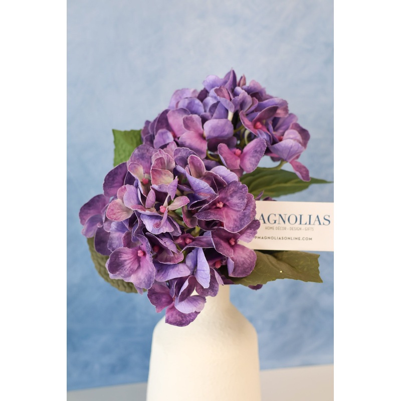 Real Touch Fairhope Purple Hydrangea Spray