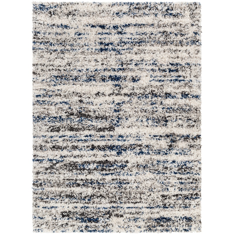 Capella shag 30446 Machine Woven Synthetic Blend Indoor Area Rug by Surya Rugs