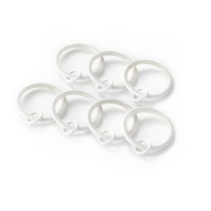 Curtain Loop Ring | White