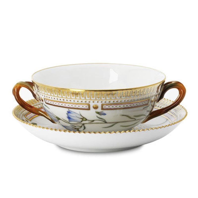 Flora Danica Soup Cup & Saucer
