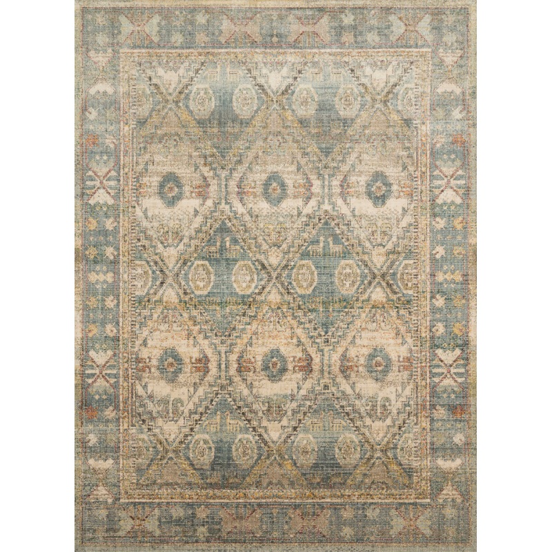 Loloi Linnea LIN-02 Power Loomed Traditional Area Rug by Magnolia Home by Joanna Gaines x Loloi