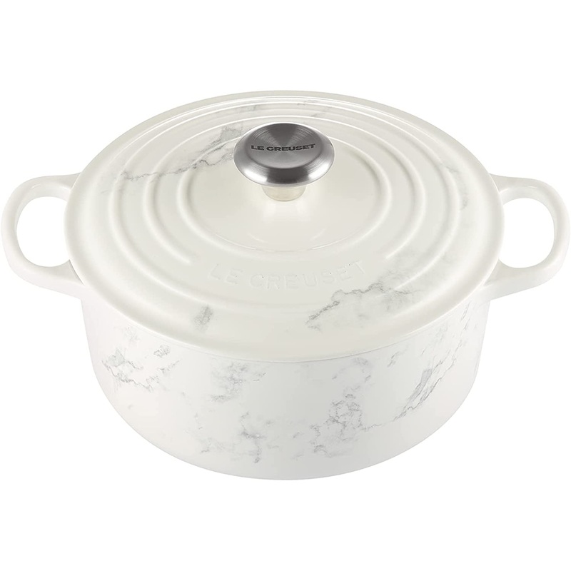 Le Creuset Signature Round Dutch Oven, 4.5 qt. Marble