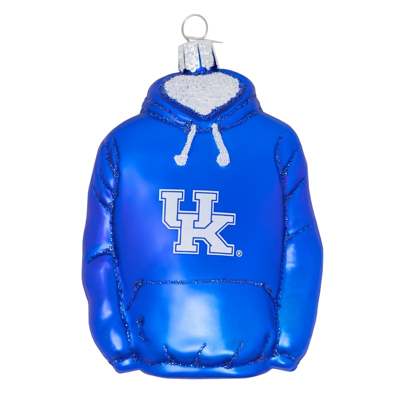 Old World Christmas Glass Blown Ornament Kentucky Hoodie, 4.5″
