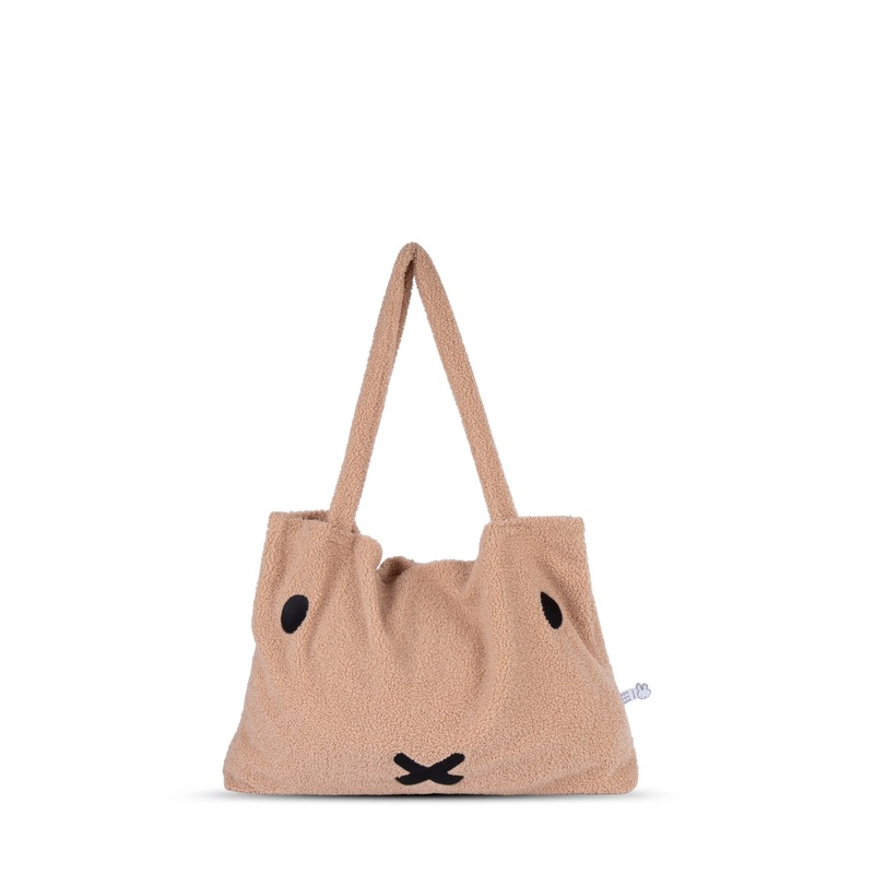 Plush MIFFY Teddy Shopping Bag Beige 24”