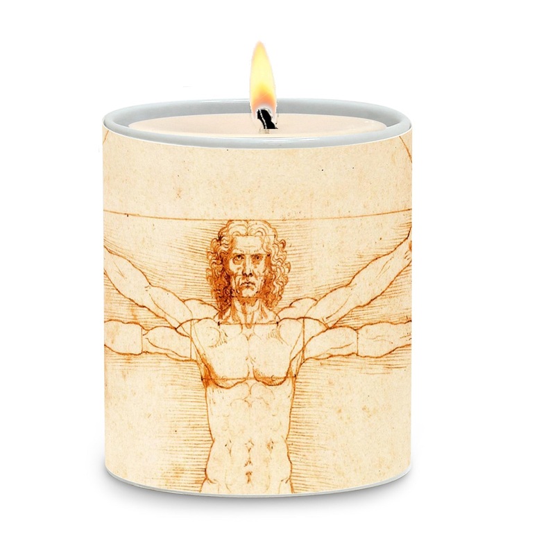 SUBLIMART: Affresco Design – Porcelain Soy Wax Candle (Design #AFF11)