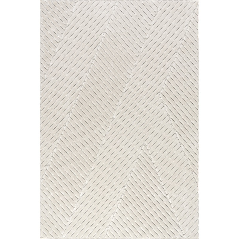 Talya Geometric Indoor/Outdoor Rug | Cream