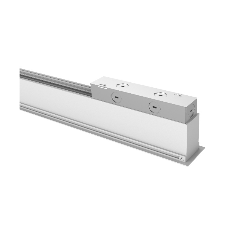 WAC S2CG102 Ventrix 2-ft Recessed Grid Channel with Feed End