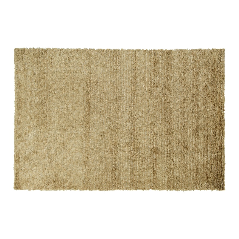 Custom Mohair Shag in golden olive – Taylor Kite