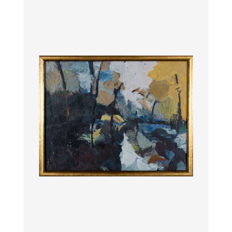Dark Blue Abstract