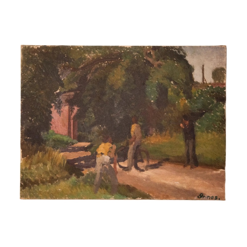 Early 1900s Cotswolds Countryside Oil Painting | James Dickson Innes (18871914)
