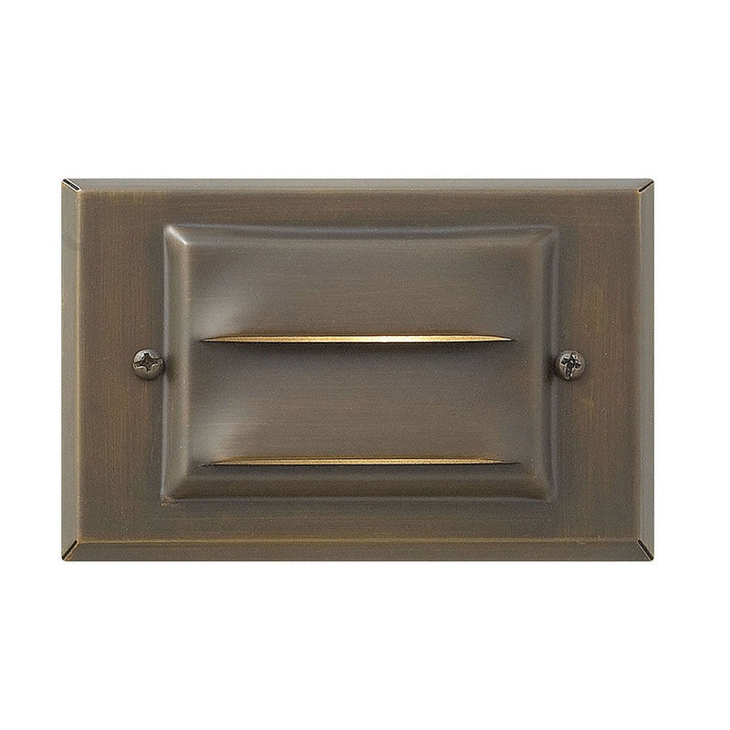 Hinkley 1546MZ-LL Hardy Island Horizontal 1-lt 5″ LED Outdoor Deck Sconce, 12V