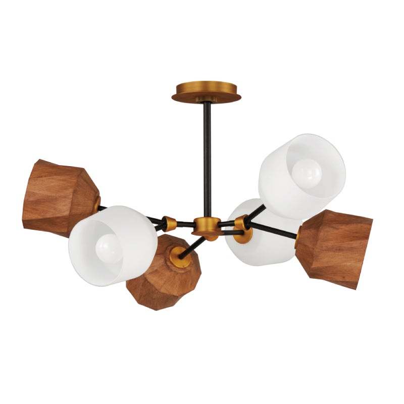 Maxim 28276 Akimbo 6-lt 31″ LED Pendant