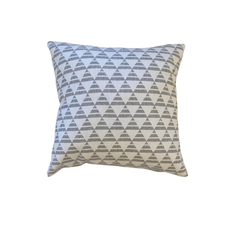 Neutral Pyramids Pillow