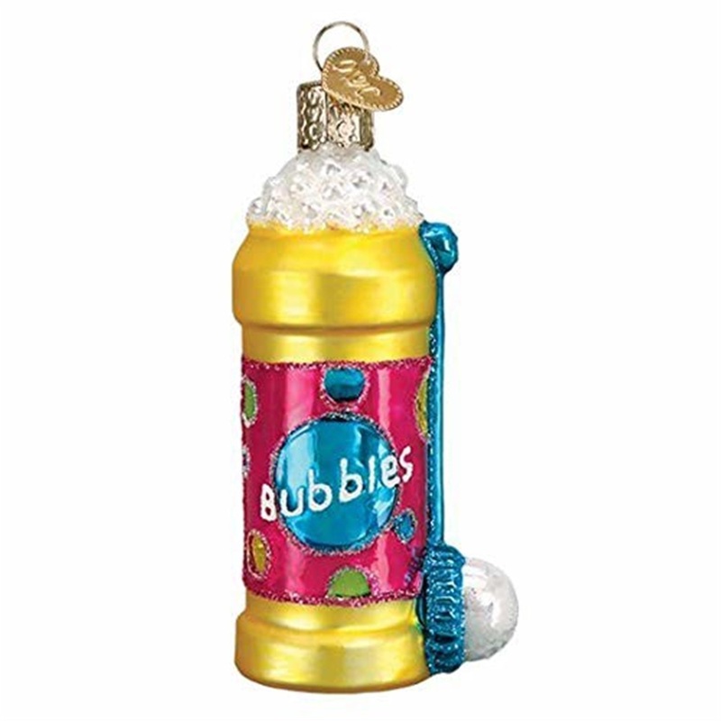 Old World Christmas Glass Blown Bubbles Ornament