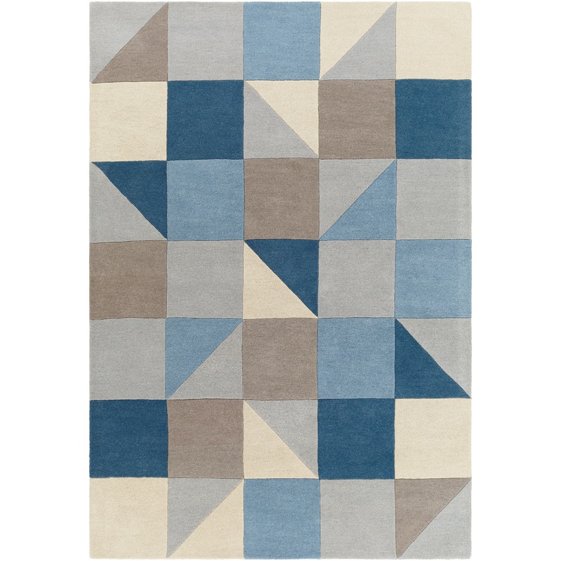 Queens 26238 Hand Tufted Wool Indoor Area Rug by Surya Rugs