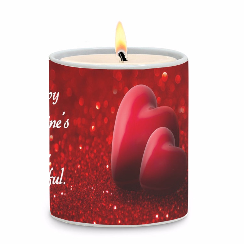 SUBLIMART: Love – Soy Wax Candle (Design #VAL25)