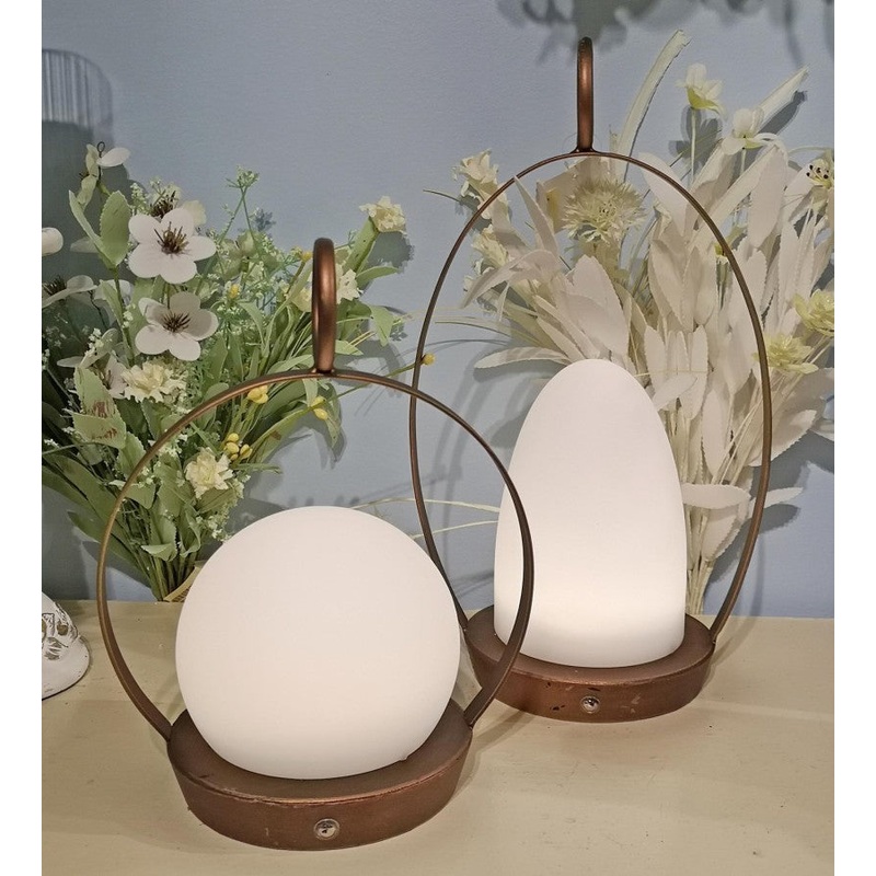Bronze Glowing Lantern -2 Sizes