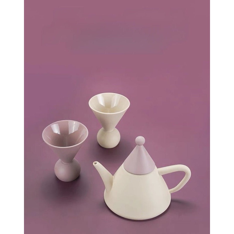 Morandi Ceramic Tea Set Gift Box