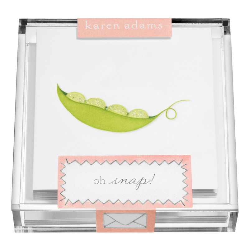 Peas Gift Enclosures: Box of 6