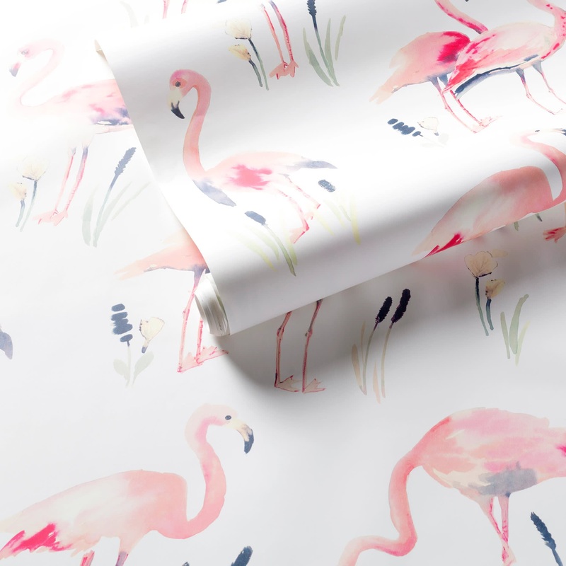 Flamingos Wallpaper | Pink
