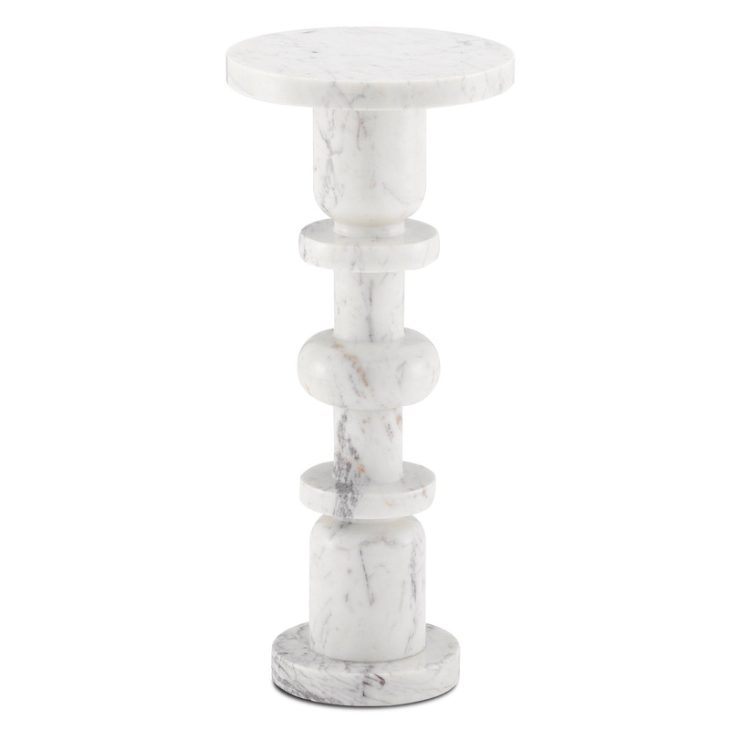 Sasha White Drinks Table