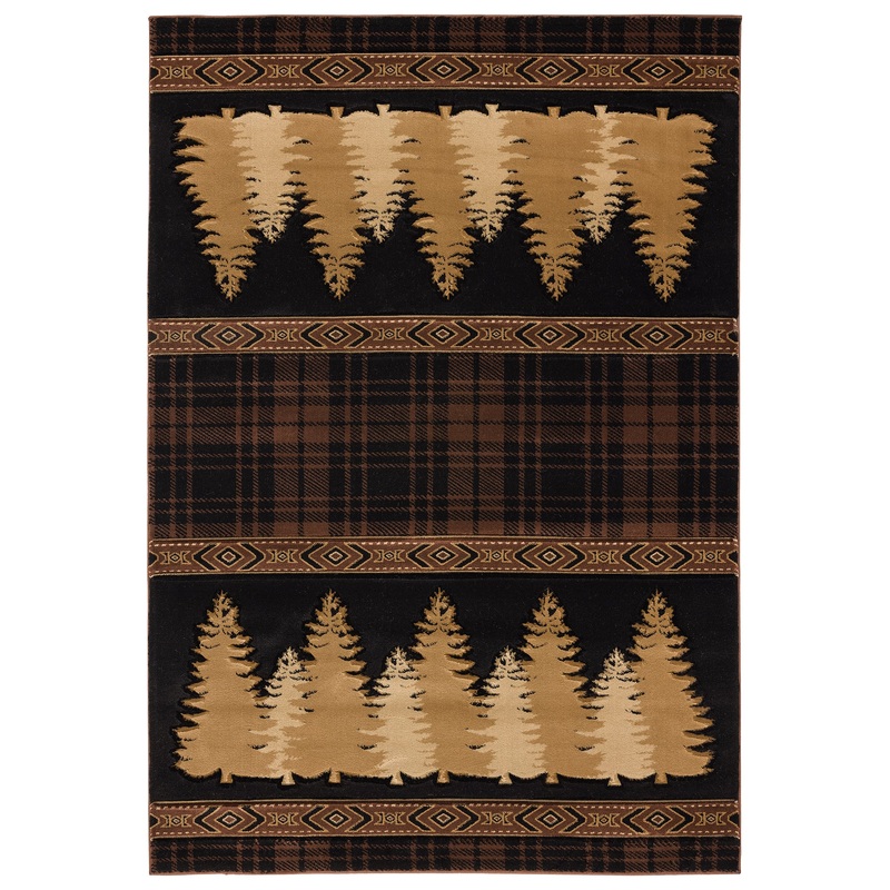2055-Woodland Synthetic Blend Indoor Area Rug by United Weavers