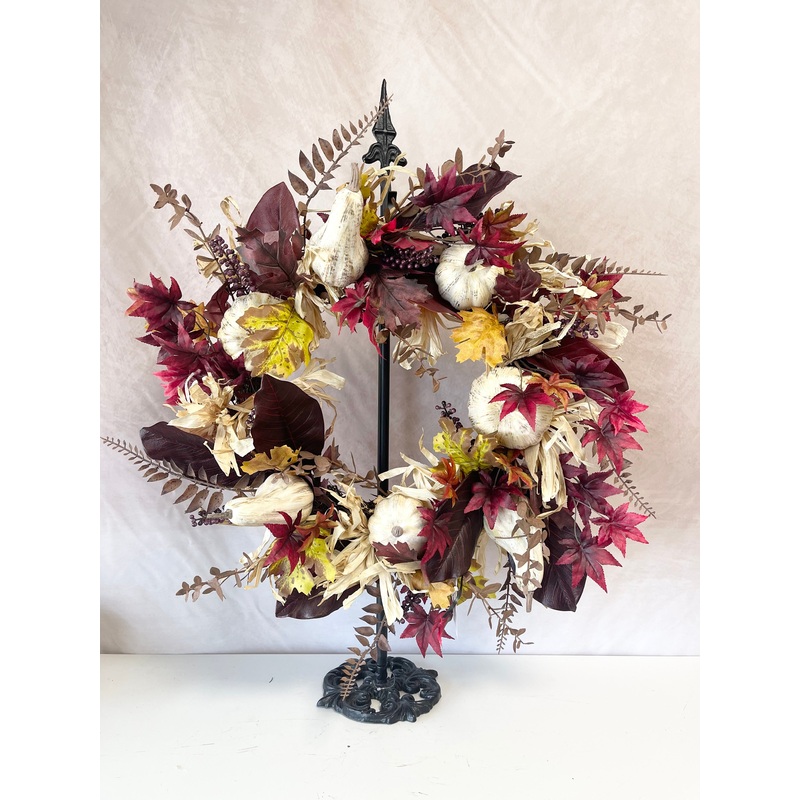 27″ Shades of Fall Wreath