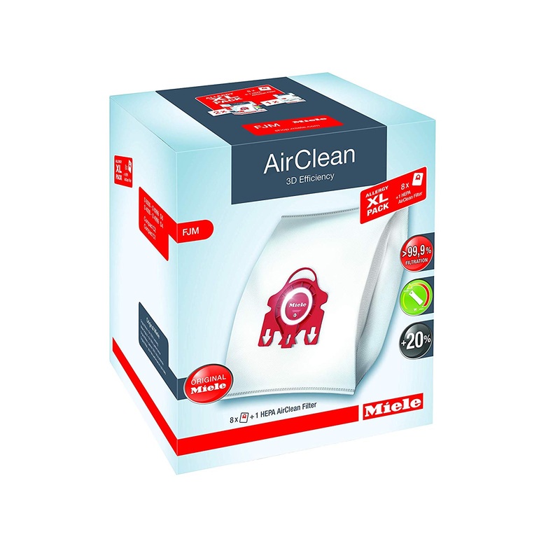 Miele AirClean 3D Allergy XL-Pack, FJM FilterBags Vacuum Bag 11214240