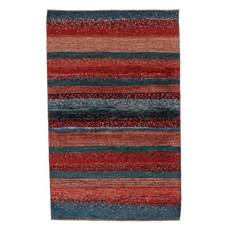TUFENKIAN PERSIAN GABBEH KASHKOULI  2′ 8″ x 4′ 3″