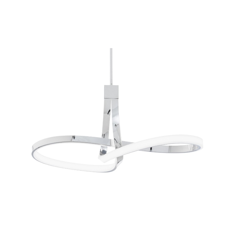 dweLED PD-35433 Mobius 1-lt 33″ LED Pendant