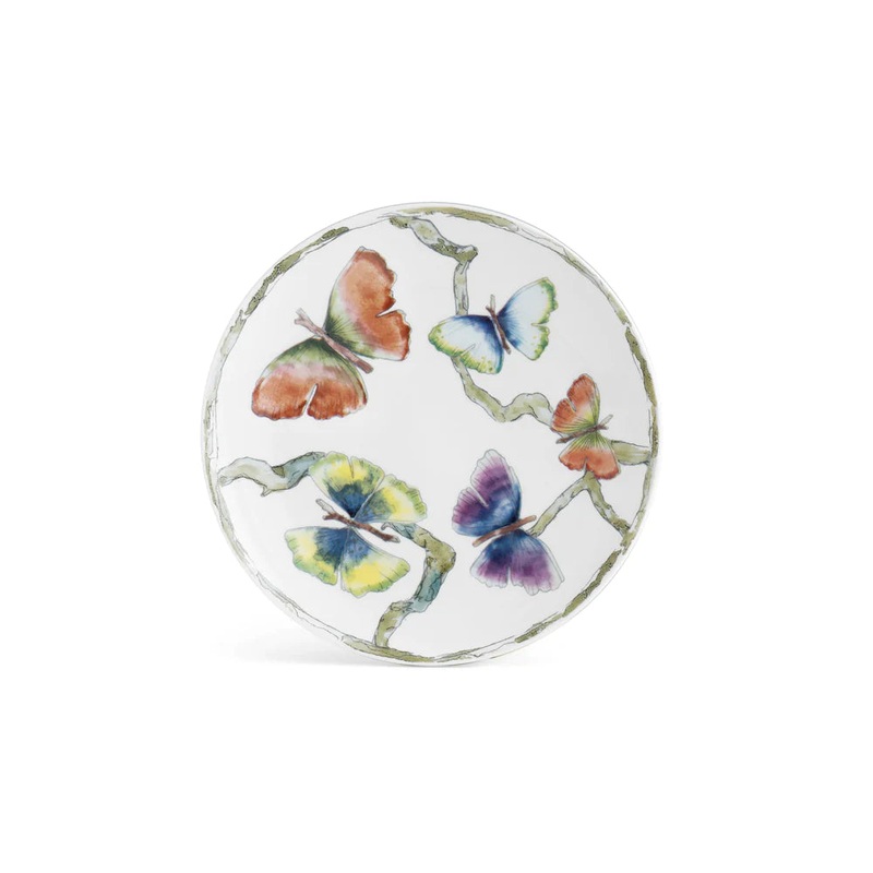 Michael Aram Butterfly Ginkgo (Color) Tidbit, Bread & Butter Plate