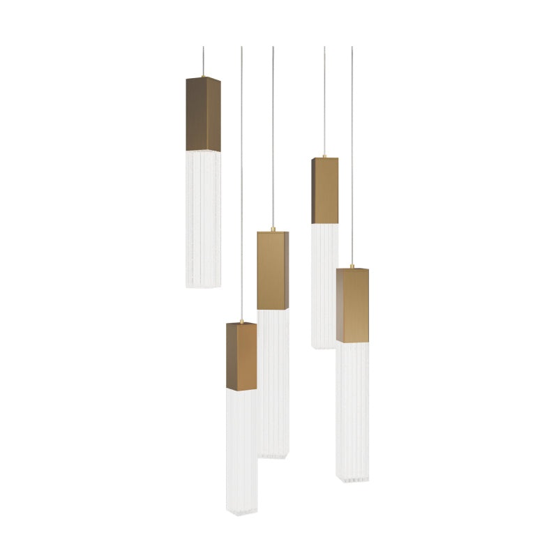 Modern Forms PD-30809R Cinema 9-lt 17″ LED Pendant