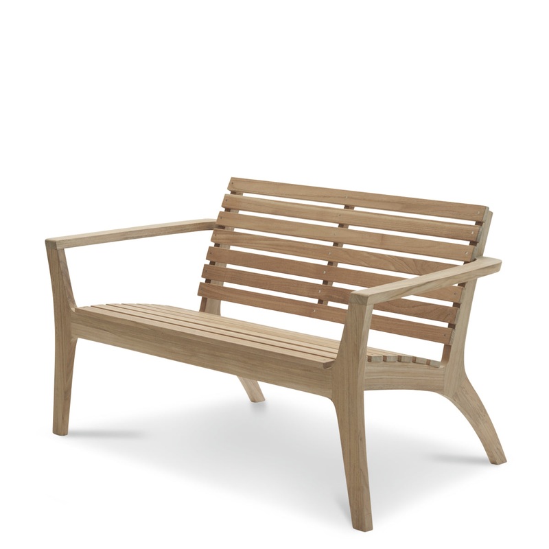 Regatta Two Seater Bench, Teak