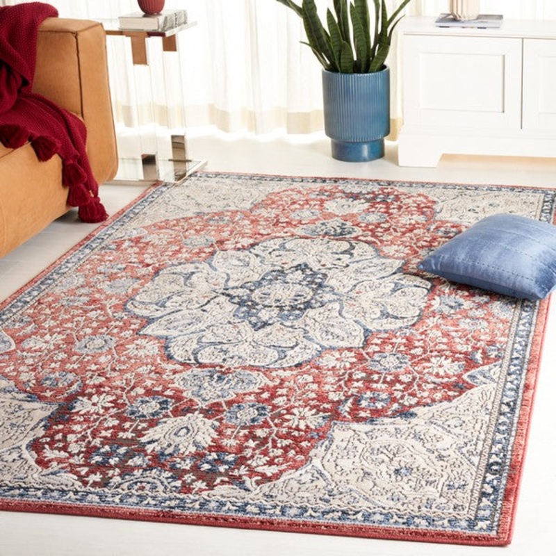 Rosewood ROW104A Ivory / Red