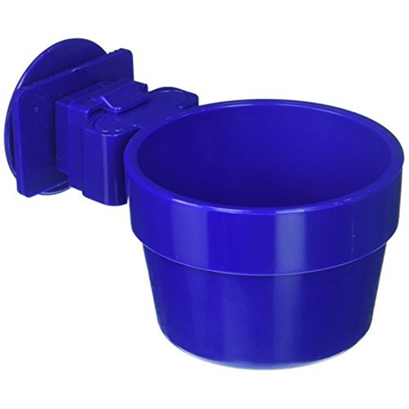 Ware Manufacturing Plastic Slide-N-Lock Small Pet Crock, 10 Ounce, Assorted Colors (Pack of 1)