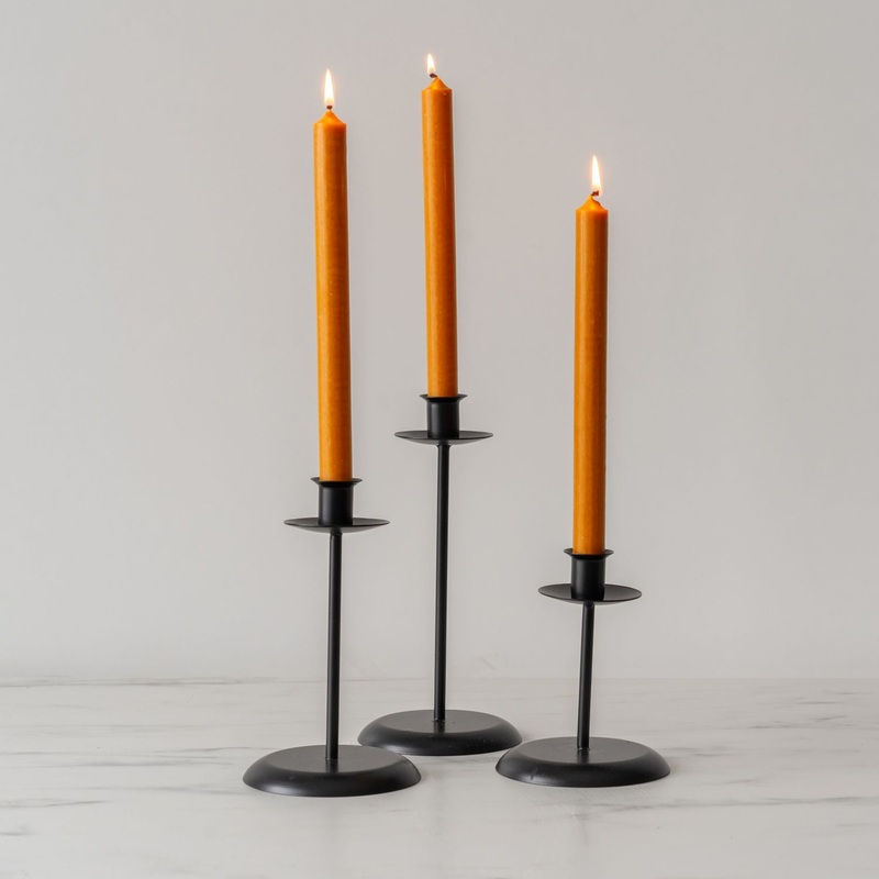 Wrought Iron Taper Candle Holder