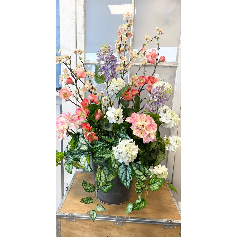37″ Life In Full Bloom Porch Pot