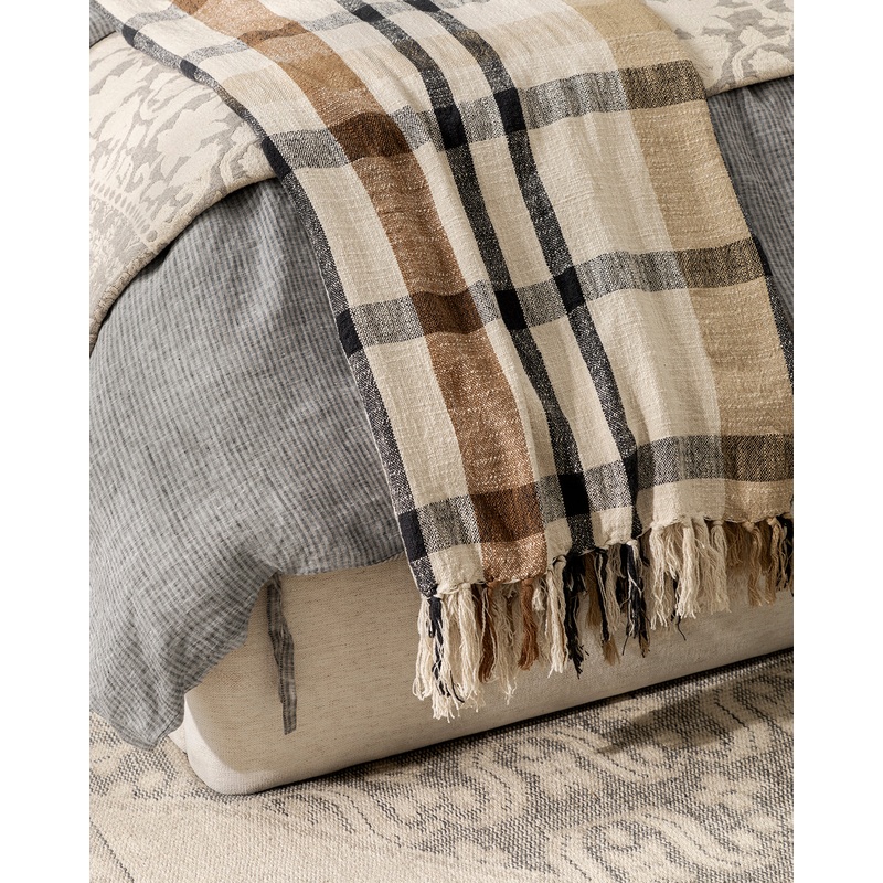 Albright Plaid Throw