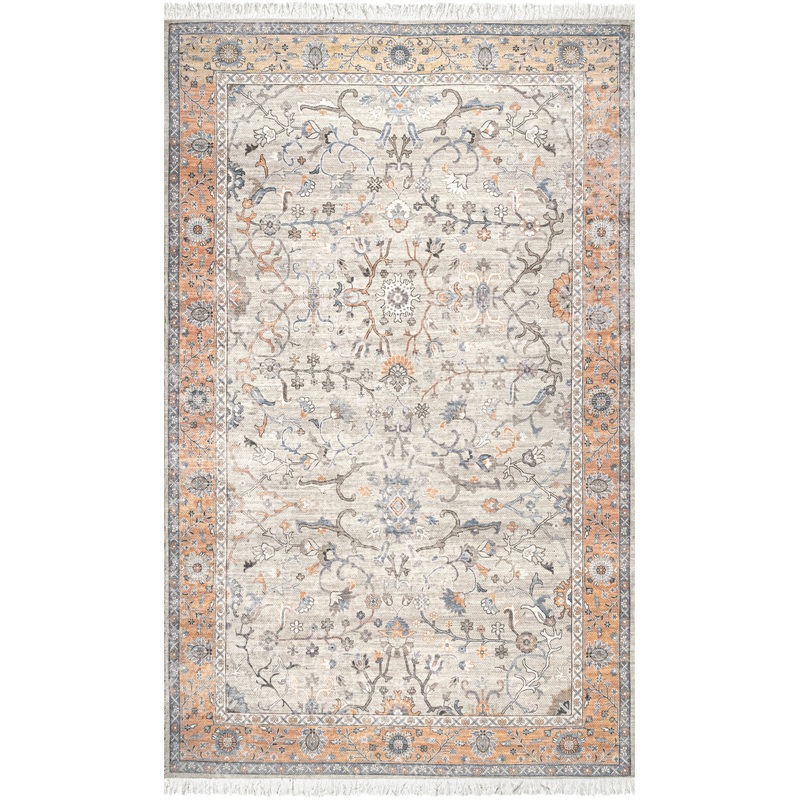 Lana Persian Garden Rug | Peach