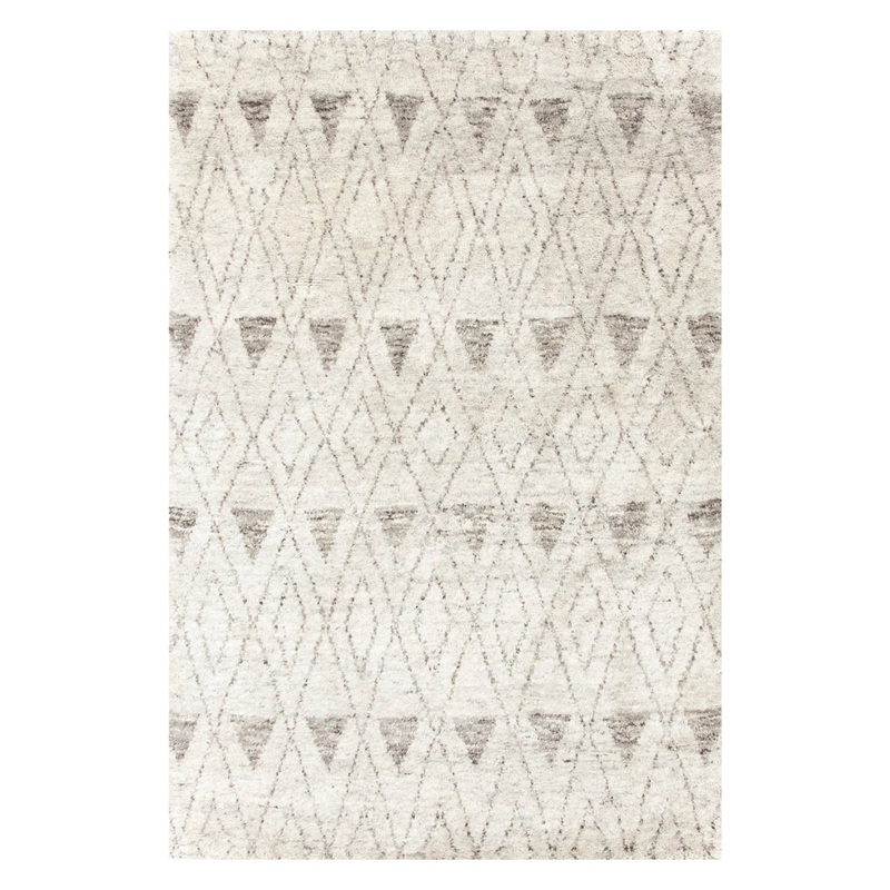 Masinissa Hand Knotted Wool Rug | Natural