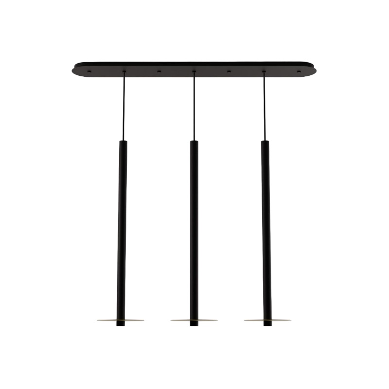 Koncept CMP-L3-S-36 Combi LED Pendant, Metal Plate