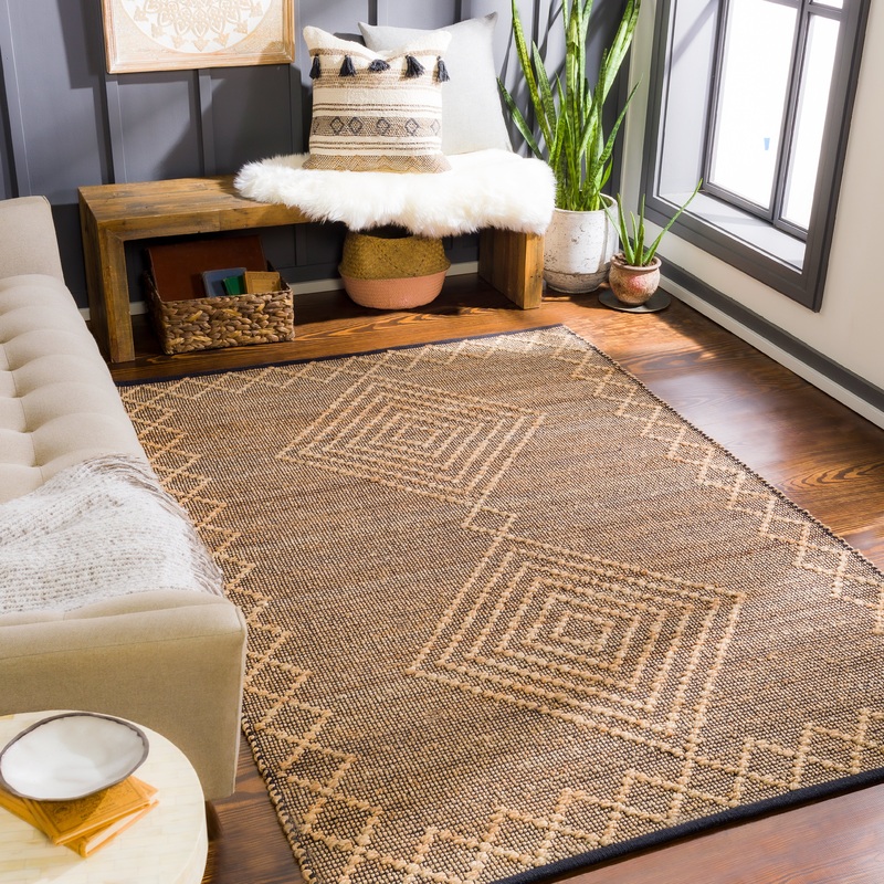Mallorca 27883 Hand Woven Jute Indoor Area Rug by Surya Rugs