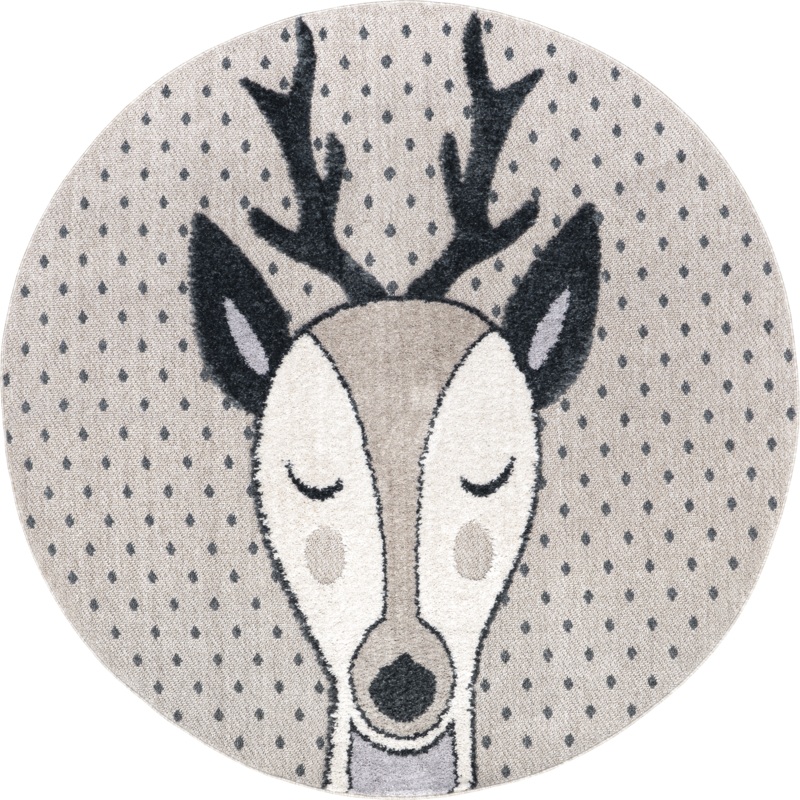 Liassandra Kids Deer Dreamers Rug | Beige