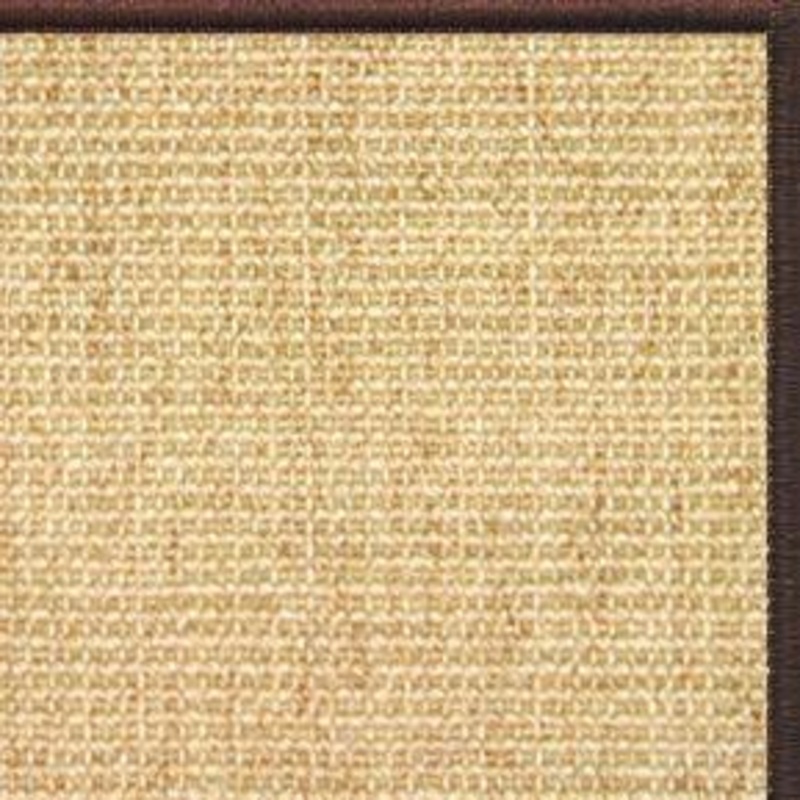 Sand Sisal Rug with Serged Border (Color 29338)