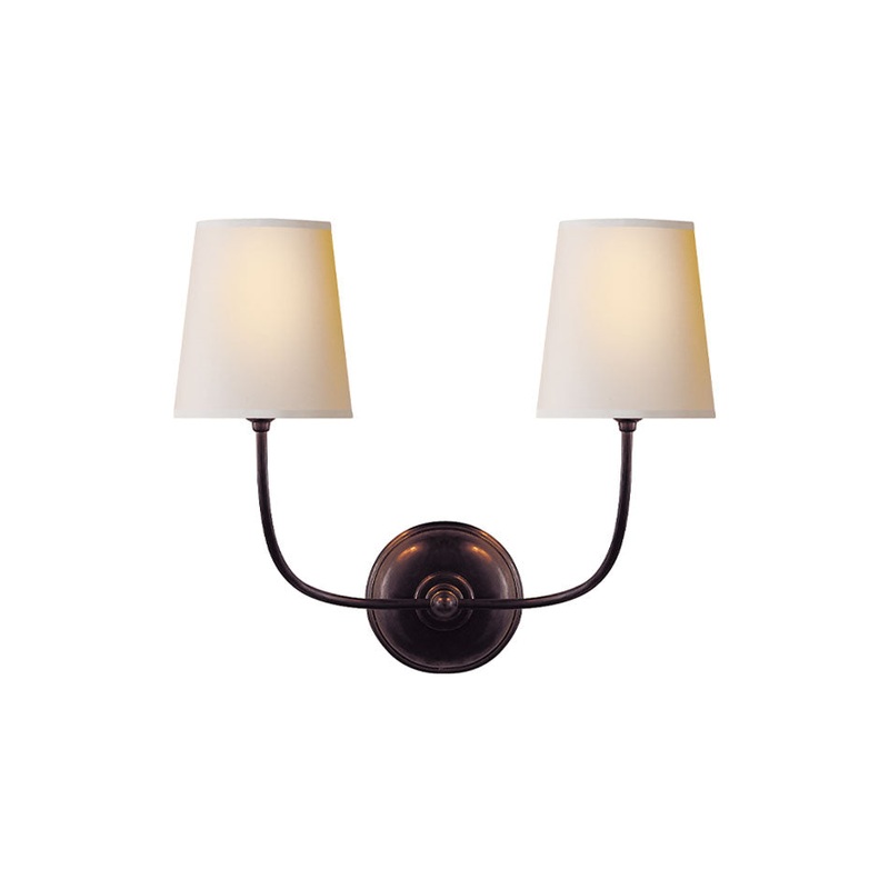 Vendome Two Light Wall Light