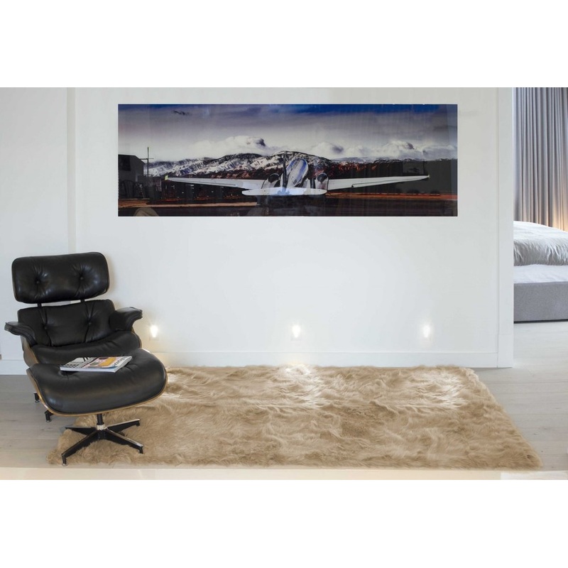 5′ X 8′ Black Shag Area Rug